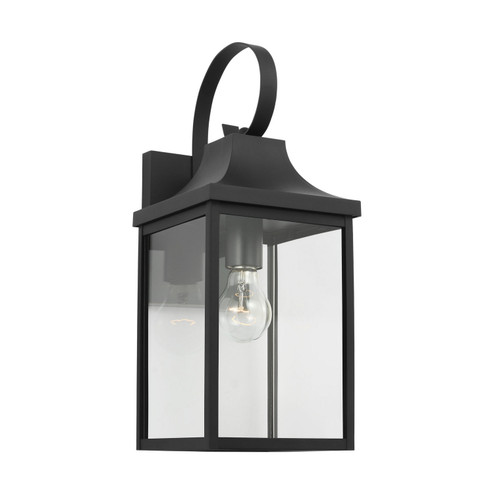 Saybrook One Light Lantern in Textured Black (1|GLO1021EN3/TXB)