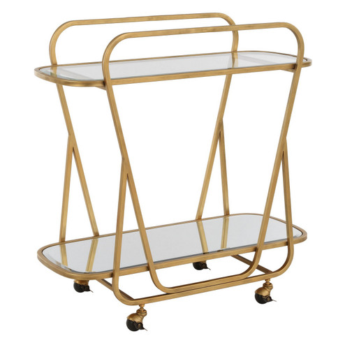 Swain Serving Cart in Antique Brass (52|22907)