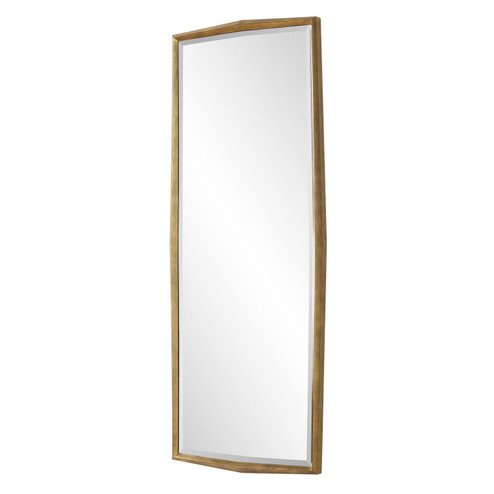 On Point Mirror in Antiqued Gold Leaf (52|09968)