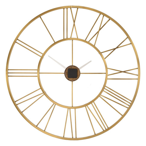 Keyann Wall Clock in Brushed Brass (52|06466)