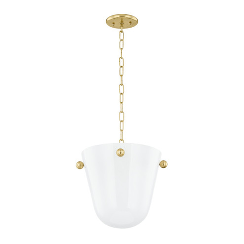 Rima One Light Pendant in Aged Brass (428|H923701-AGB)