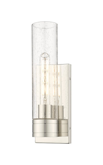 Downtown Urban One Light Wall Sconce in Polished Nickel (405|617-1W-PN-G617-11SDY)