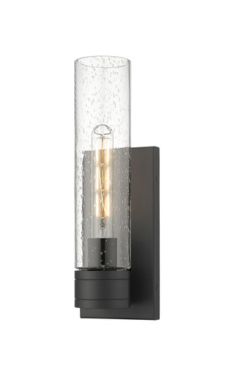 Downtown Urban One Light Wall Sconce in Matte Black (405|617-1W-BK-G617-11SDY)