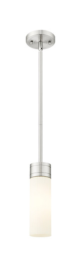 Downtown Urban One Light Mini Pendant in Satin Nickel (405|617-1S-SN-G617-8SWH)