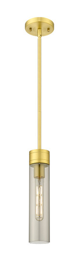 Downtown Urban One Light Mini Pendant in Satin Gold (405|617-1S-SG-G617-11SM)