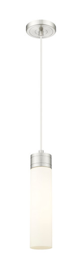 Downtown Urban One Light Mini Pendant in Satin Nickel (405|617-1P-SN-G617-11WH)