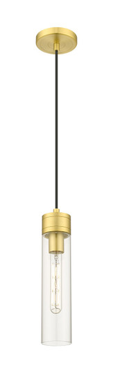 Downtown Urban One Light Mini Pendant in Satin Gold (405|617-1P-SG-G617-11CL)