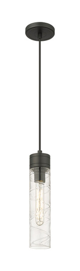 Downtown Urban One Light Mini Pendant in Matte Black (405|617-1P-BK-G617-11DE)