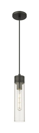 Downtown Urban One Light Mini Pendant in Matte Black (405|617-1P-BK-G617-11CL)