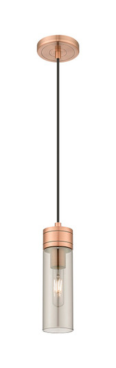 Downtown Urban One Light Mini Pendant in Antique Copper (405|617-1P-AC-G617-8SM)