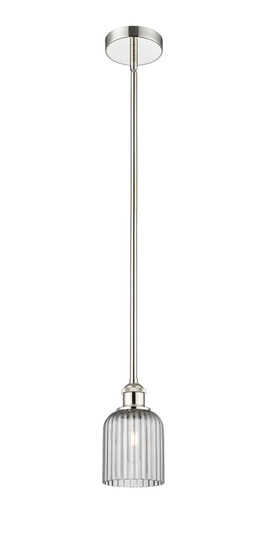 Edison One Light Mini Pendant in Polished Nickel (405|616-1S-PN-G559-5SM)