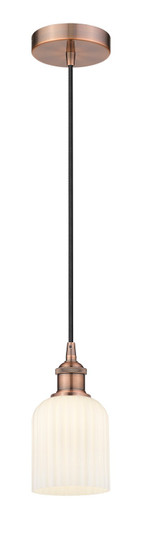 Edison One Light Mini Pendant in Antique Copper (405|616-1P-AC-G559-5GWH)