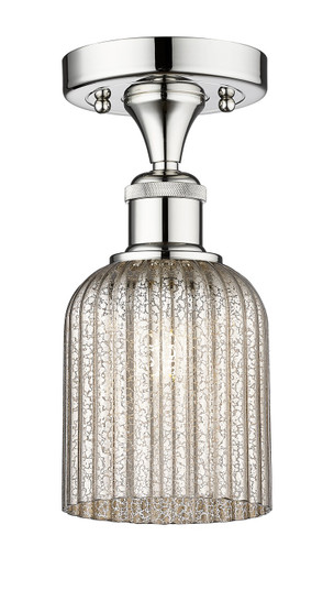 Edison One Light Semi-Flush Mount in Polished Chrome (405|616-1F-PC-G559-5ME)