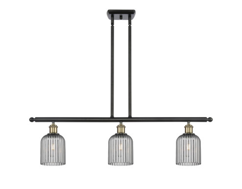 Ballston Three Light Island Pendant in Black Antique Brass (405|516-3I-BAB-G559-5SM)