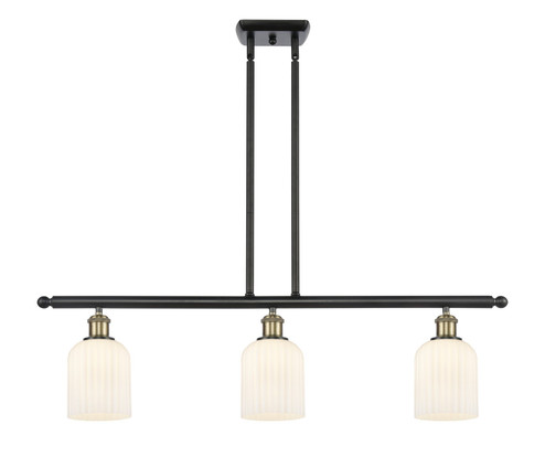 Ballston Three Light Island Pendant in Black Antique Brass (405|516-3I-BAB-G559-5GWH)