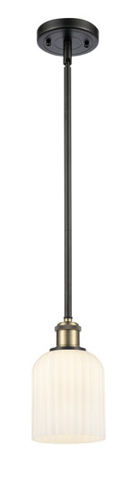 Ballston One Light Mini Pendant in Black Antique Brass (405|516-1S-BAB-G559-5GWH)
