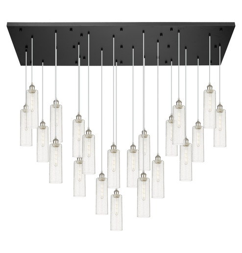 Downtown Urban 21 Light Pendant in Polished Nickel (405|172BK-B-21P-PN-G434-12SDY)