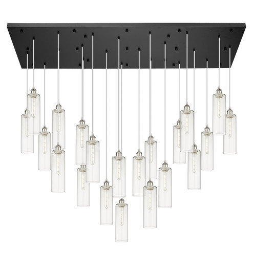 Downtown Urban 21 Light Pendant in Polished Nickel (405|172BK-B-21P-PN-G434-12CL)
