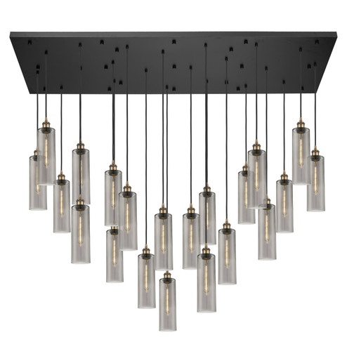 Downtown Urban 21 Light Pendant in Brushed Brass (405|172BK-B-21P-BB-G434-12SM)