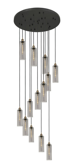 Downtown Urban 13 Light Pendant in Brushed Brass (405|132BK-B-13P-BB-G434-12SM)