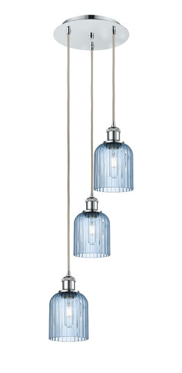 Ballston Three Light Pendant in Polished Chrome (405|113B-3P-PC-G559-5BL)