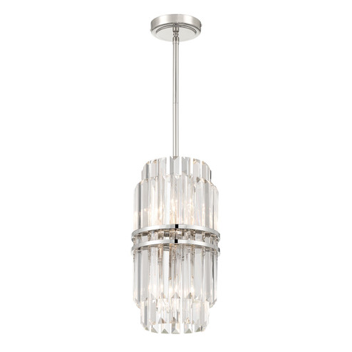 Hayes Four Light Pendant in Polished Nickel (60|HAY-1401-PN)