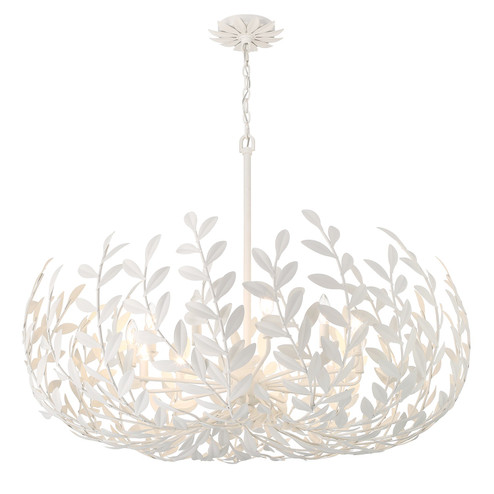 Broche 12 Light Chandelier in Matte White (60|569-MT)