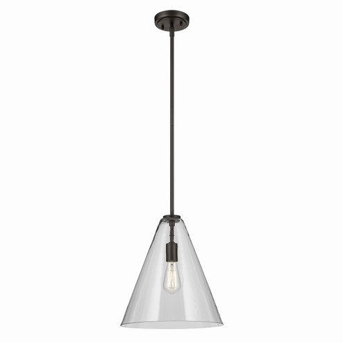 Everly One Light Pendant in Olde Bronze (12|42200OZ)