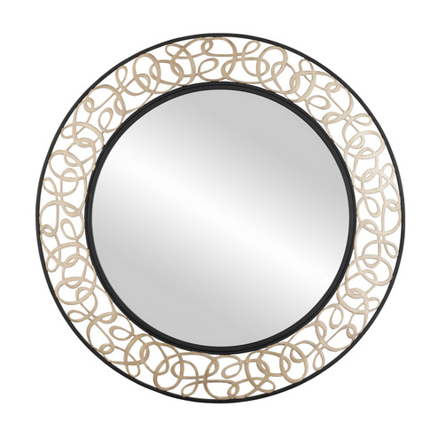 Scribble Mirror in Matte Black/Artifact (137|381MI33MBAR)