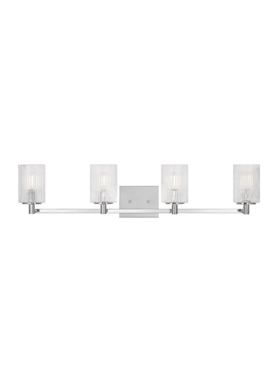 Lando Four Light Wall / Bath in Chrome (1|GLV1044CH)