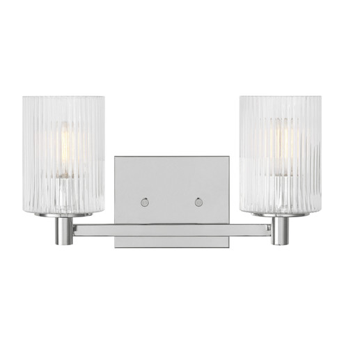 Lando Two Light Wall / Bath in Chrome (1|GLV1042EN/CH)