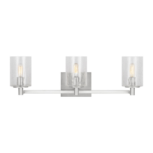 Parker Three Light Wall / Bath in Brushed Steel (1|GLV1033EN/BS)