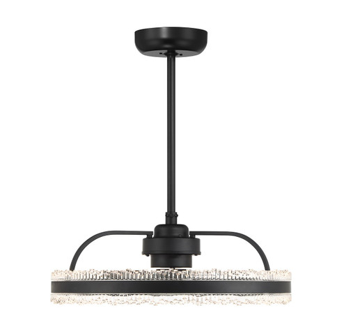 Corona LED Fan D'Lier in Matte Black (51|24-FD-555-89)