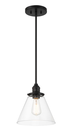 Barwell One Light Mini Pendant in Coal Black (7|5686-66A)