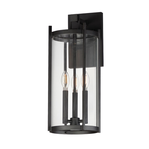 Belfry Three Light Wall Sconce in Black (16|30065CLBK)
