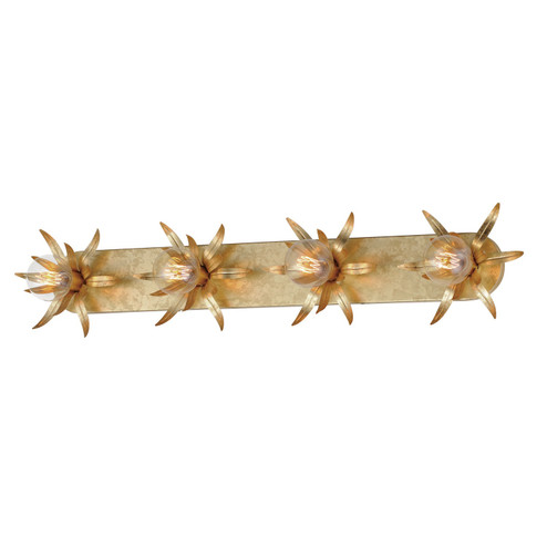 Paloma Four Light Wall Sconce in Gold Leaf (16|2887GL)