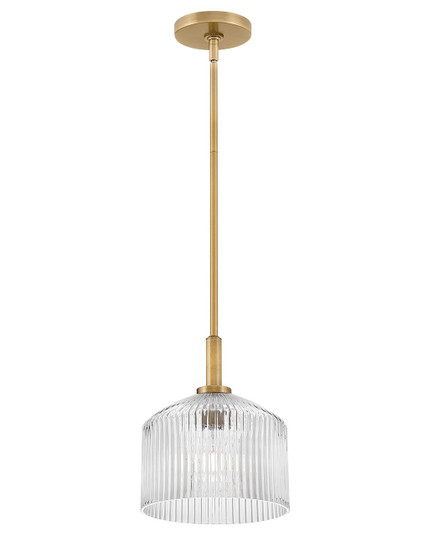 Lisette LED Pendant in Lacquered Brass (531|83727LCB)