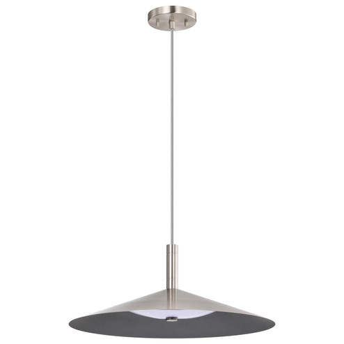 Corrine LED Pendant in Brushed Nickel (72|62-2083)