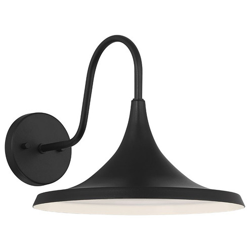 Pella LED Outdoor Wall Mount in Black (18|20381LEDDMG-BL)