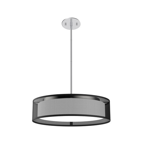 Dalton LED Pendant in Black Organza (347|PD7916-BOR-5CCT)