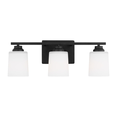 Vinton Three Light Wall / Bath in Midnight Black (1|4420903-112) Vinton Three Light Wall / Bath in Midnight Black (1|4420903-112)