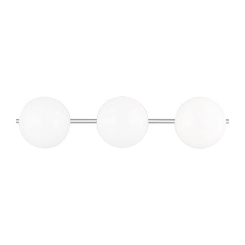 Lune Three Light Vanity in Chrome (454|EV1013CH)