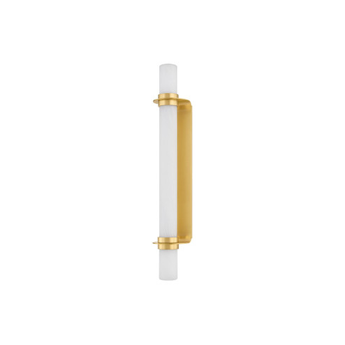 Groveland Station LED Wall Sconce in Aged Brass (70|5528-AGB)