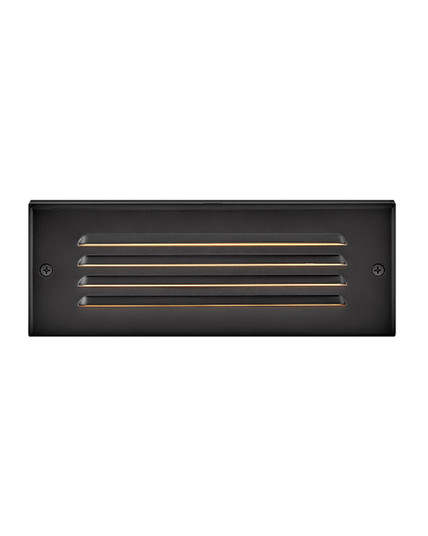 Dash Louvered LED Flush Step Light in Stainless Steel Black (13|55335SSB)