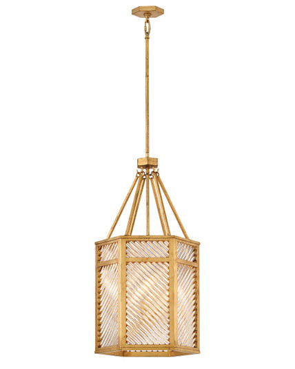 Sura LED Pendant in Distressed Brass (13|47467DA)