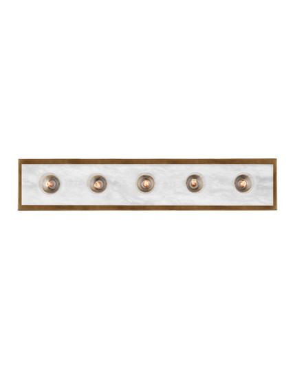 Berdine Five Light Wall Sconce in Natural/Antique Brass (142|5800-0055)