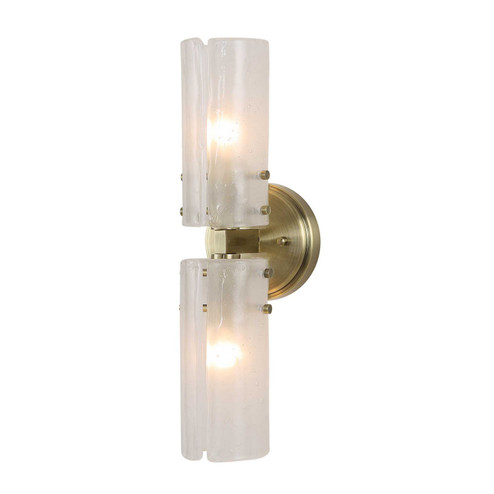 Mistie Two Light Wall Sconce in Antique Brass (52|22588)