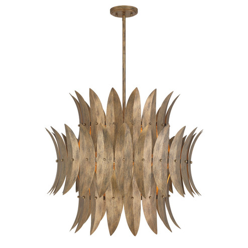 Sanctuary Six Light Pendant in Coronado (51|7-9055-6-275)