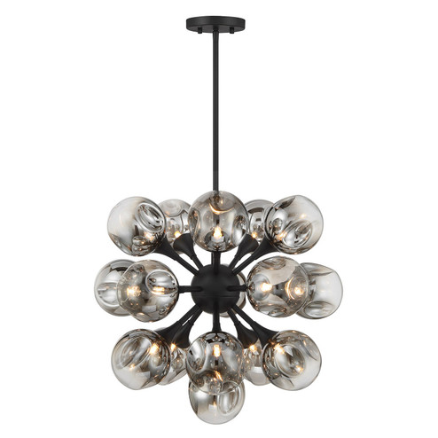 Matisse 16 Light Chandelier in Matte Black (51|1-7934-16-89)