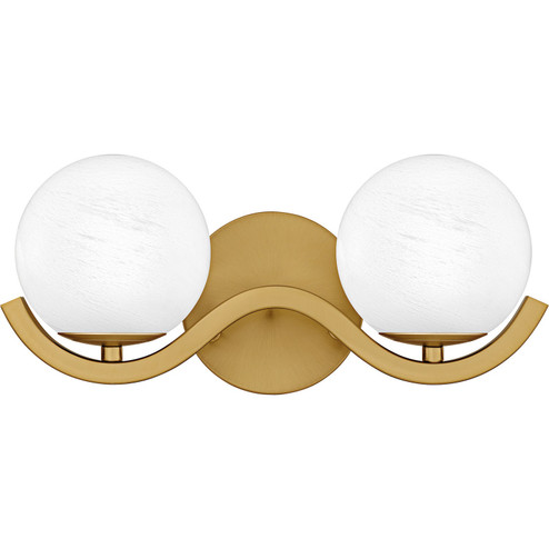 Spherical Two Light Bath in Aged Brass (10|SRI8615AB)